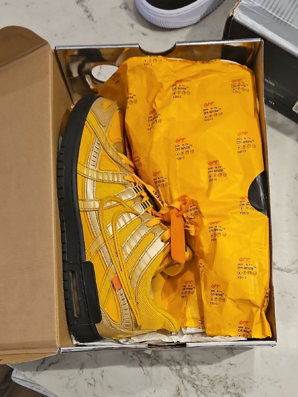 Nike Off White Virgil Abloh Collab Rubber Dunk